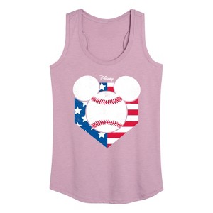 Women's - Disney - Americana Graphic Racerback Tank - 1 of 4