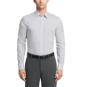 Calvin Klein Mens Slim Fit Stretch Wrinkle Free Button Down Dress Shirt - 1 of 1