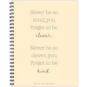 Willow Creek Press 8.5"x11" 2026 Never Be So Kind Softcover Weekly Planner - 1 of 4