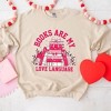 Simply Sage Market Women's Graphic Sweatshirt Books Are My Love Language Heart - 2 of 4