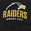 Seminole State College Official Distressed Primary Logo Unisex Adult T Shirt, Charcoal - image 2 of 4