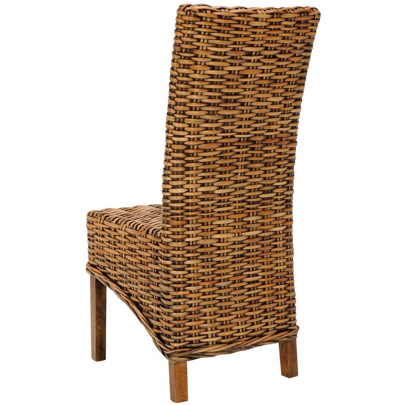 Isla Dining Chair (Set of 2) - Brown - Safavieh, 4 of 6