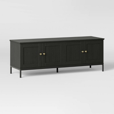 Black tv stand on sale 30 inches high