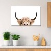 iCanvas Peeking Cow by Sisi and Seb Canvas Print Wall Art - 3 of 3