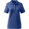 Lands' End School Uniform Women's Banded Short Sleeve Fem Fit Mesh Polo - 2 of 2