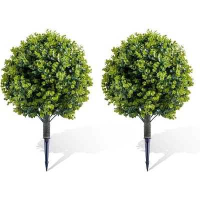 2 green pz-1-202 trees