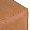 PAGED Chic Pouf Ottoman, Multifunctional Footstool for Living Room and Bedroom, Simple and Stylish Design - 3 of 4