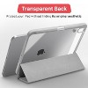 Vena For Apple iPad 10th Generation Case Clear, iPad A16 Case Trifold Stand, iPad 11th Generation Case, Slim Stand Protective Cover, Light Gray - 2 of 4