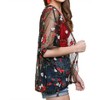Women's Floral Embroidered Sheer Duster - umgee - 2 of 4