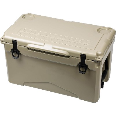 MaseiKar 25/30/35/40 Quart Rotomolded Cooler - 100+ Hrs Ice Retention, UV Resistant, 310LB Capacity, Leakproof for Camping, Beach, Tailgating