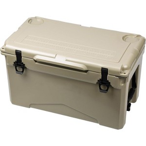 MaseiKar 25/30/35/40 Quart Rotomolded Cooler - 100+ Hrs Ice Retention, UV Resistant, 310LB Capacity, Leakproof for Camping, Beach, Tailgating - 1 of 4