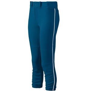Mizuno Youth Girl's Belted Piped Softball Pant - 1 of 2