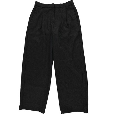 Eileen Fisher Womens Felted Wide Leg Casual Trouser Pants