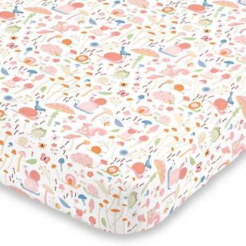 NoJo Spring Garden Mini Crib Sheet