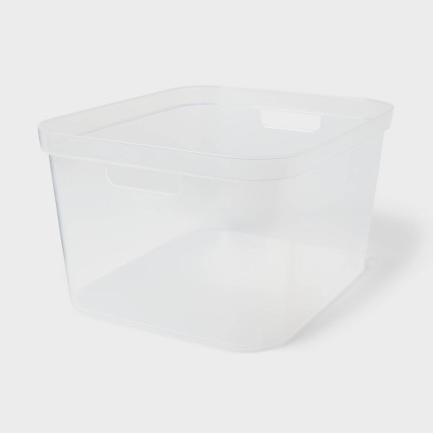 Large Open Storage Bin Clear - Brightroom™ : Target