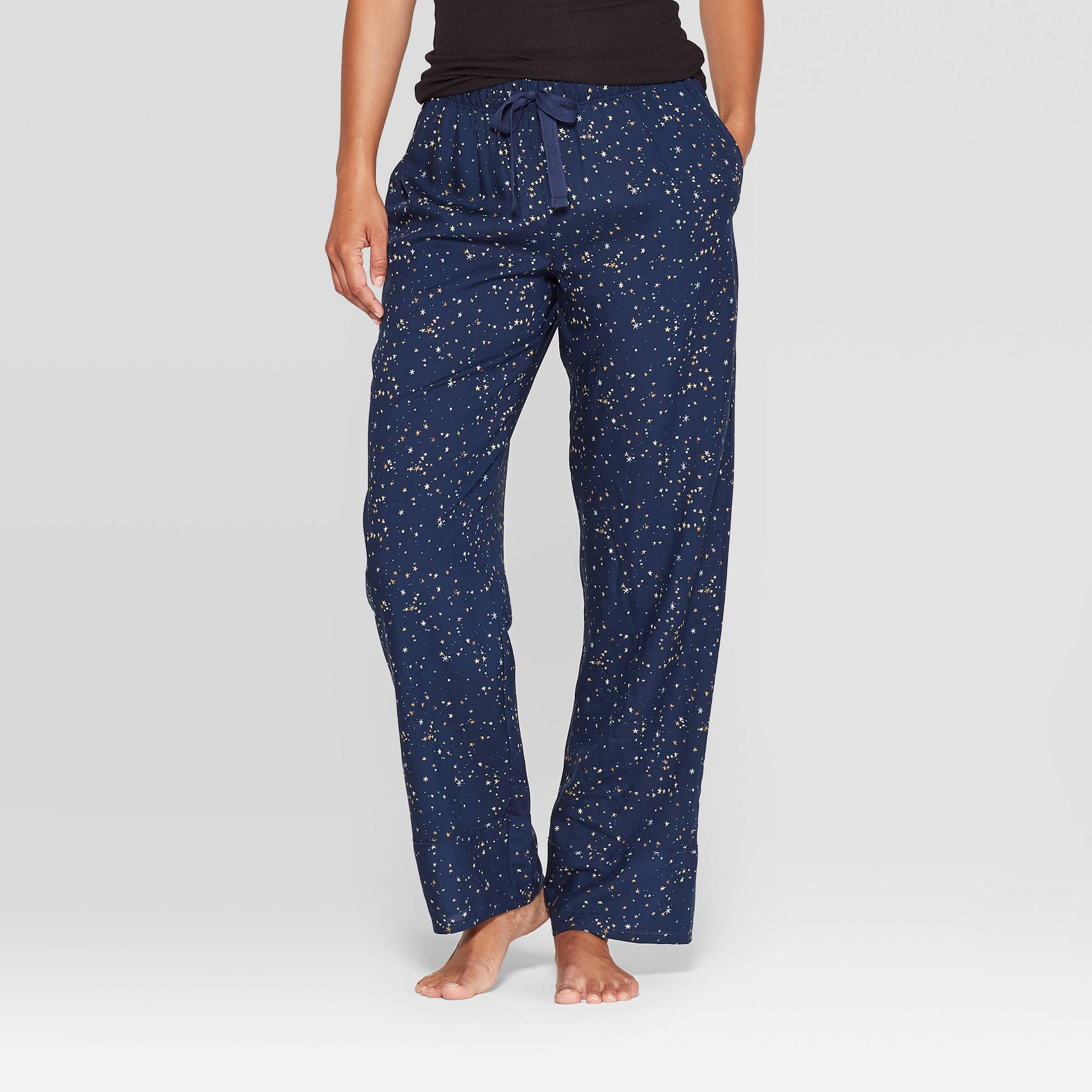 Women's Star Print Simply Cool Pajama Pants - Stars Above Navy XS