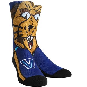NCAA Villanova Wildcats - Will D. Cat Mascot Rock 'Em Socks - 1 of 2