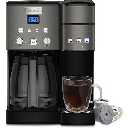 Cuisinart Ss-15bksfr Coffee Center 12-cup Single Serve Combo Black -  Certified Refurbished : Target