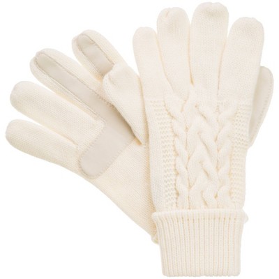 Isotoner smartDri Cable Knit Gloves - image 2