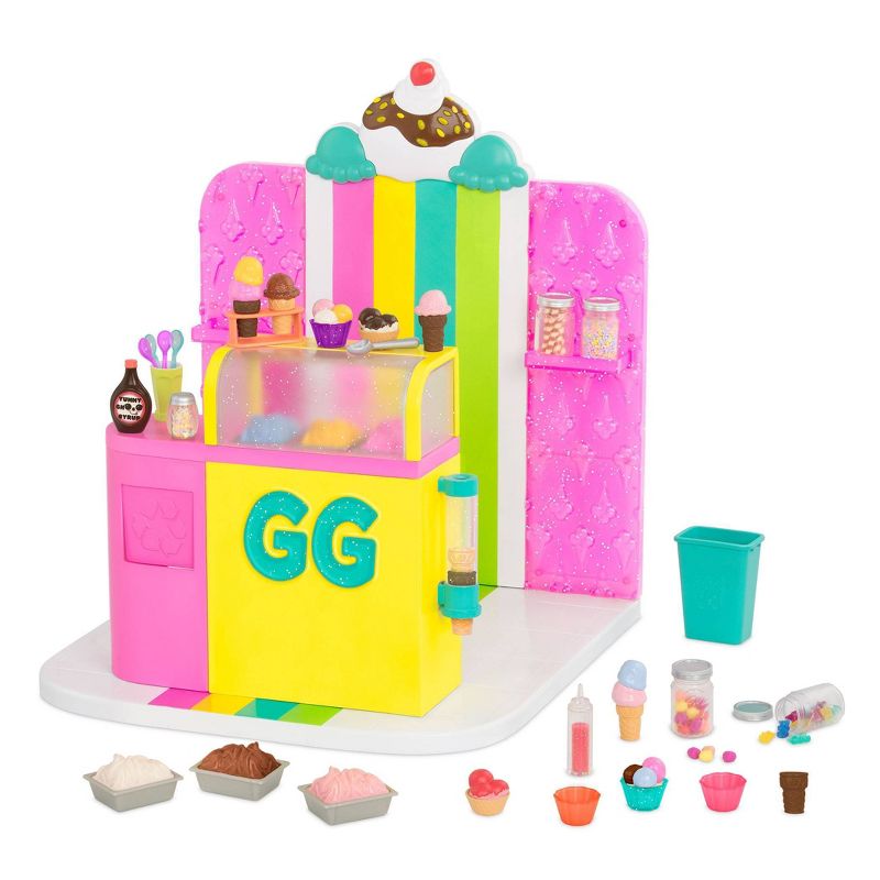 Glitter Girls Ice Cream Shop Accessory Playset for 14&#34; Dolls, 1 of 13