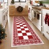 COZONY Machine Washable Boho Faux Wool Low Pile Area Rug - 4 of 4