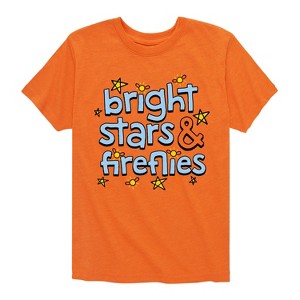Boys' - Instant Message - Bright Stars And Fireflies Short Sleeve Graphic T-Shirt - 1 of 4