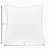 2pk Square Outdoor Indoor Outdoor Throw Pillows Yellow/Green - 4 of 4