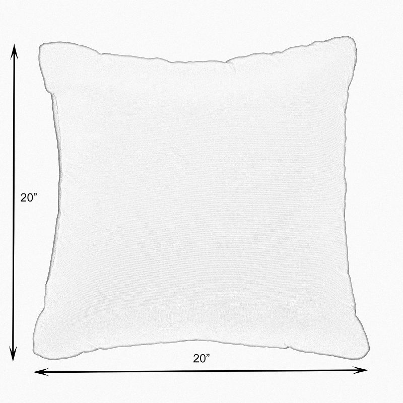 2pk Corded Outdoor Throw Pillows Yellow/Green, 4 of 5