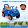 White 6V Kids Ride On ATV Car With Music LED Lights Toddler Electric Off Road Toy White - 3 of 4