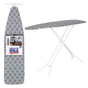 Wide Ironing Board White Metal With Creamy Chai Cover - Room Essentials™ :  Target