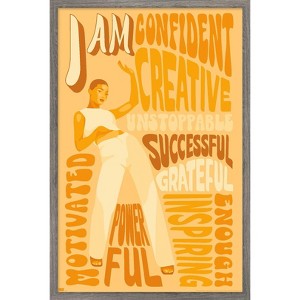 Trends International Boss Beauties - Yellow Framed Wall Poster Prints - 1 of 4