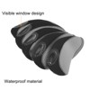 Unique Bargains Waterproof Golf Club Iron Head Covers with Visible Windows 10 Pcs - 4 of 4