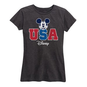 Women's - Disney - Americana Short Sleeve Graphic T-Shirt - 1 of 4