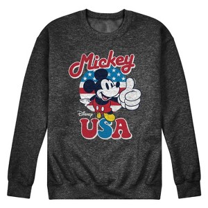 Men's - Disney - Americana Graphic Fleece Sweatshirt - 1 of 4