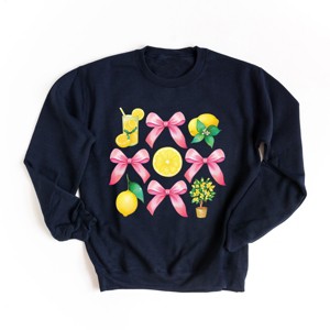 Simply Sage Market Coquette Lemonade Chart Sweatshirt - 1 of 4