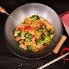 Joyce Chen Classic Series Uncoated 14" Wok & Bamboo Steamer Bundle - 2 of 4