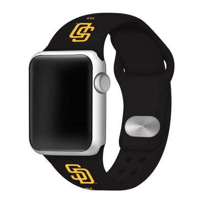 MLB San Diego Padres Apple Watch Compatible Silicone Band 38mm - Blue