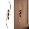 YIYIBYUS LED Wall Lights with Long Stripe, Modern Wall Light, Linear Wall Light for Bedroom, Corridor - 2 of 4