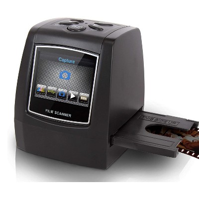 Pyle PSCNPHO32 2.4 Inch Photo Film Scanner Slide Digitizer Digital 35mm Image Converter with TV Output and Built In LCD Display for Image Preview