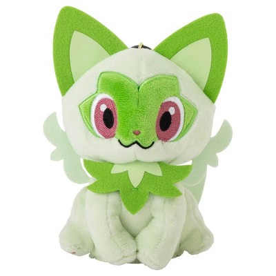 POKEMON TAKARA TOMY: POKEMON: Sound Stuffed Plush Toy Sprigatito