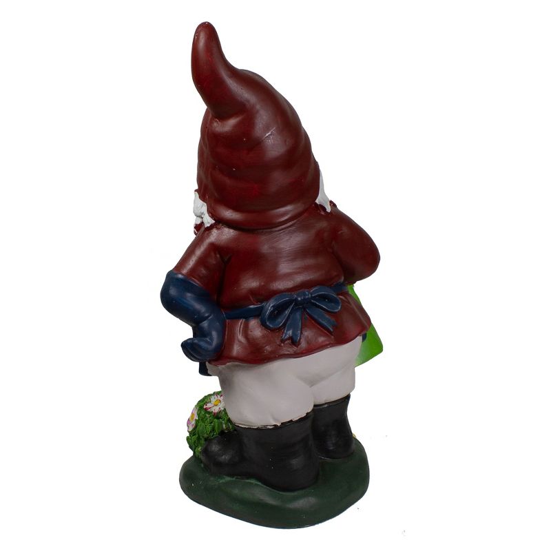 Northlight 20" Gardener Gnome with Watering Can Outdoor Garden Statue, 4 of 6