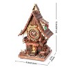ROBOTIME 3D Puzzles Cuckoo Clock Mechanical 3D Wooden Puzzle, Unique Holiday Gifts, Decorative Ornaments for Adult Kid, Multicolored, 6.7"*8.3"*13.4" - 3 of 4