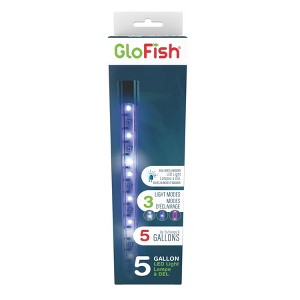 GloFish 5" LED White, Blue and Magenta Light Stick for Fish Aquariums up to 5gal Aquarium Ornament Decor - 1 of 4