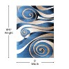 Masada Rugs Modern Sculpted Area Rug - Design Sculpture 258 - 3 of 4