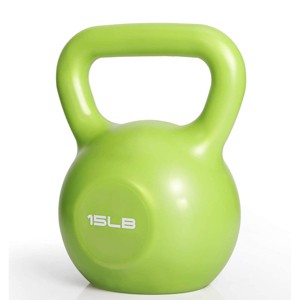 SEVOBAL 15lbs Kettlebell Sets Strength Training Set for Women Kettle Bell Home Gym Workout Weight Lifting Equipment Comfortable Grip Wide Handle - 1 of 4