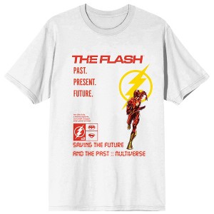 The Flash Movie Flash Running Women's White T-Shirt - 1 of 1