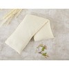 Bucky Linen Hot/Cold Body Wrap, Natural Buckwheat Seed Filling, Hypoallergenic, Cream - 2 of 4