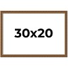 PosterPalooza | Classic Gold Picture Frame - UV Acrylic, Backing Board, Hanging Hardware Included - 2 of 4