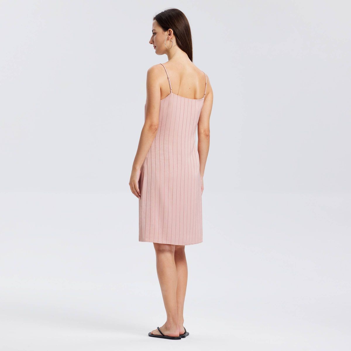 Women's Jacquard Knee length Slip Dress - A New Day™ - thumbnail 10