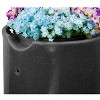 Impressions Reflections 50 Gallon Rain Saver - Dark Granite - Good Ideas: Weatherproof, Mesh Screen, Dual Spigots - 3 of 4